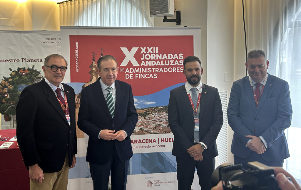 Las XXXII Jornadas Andaluzas de Administradores de Fincas reúnen en Aracena a 200 especialistas