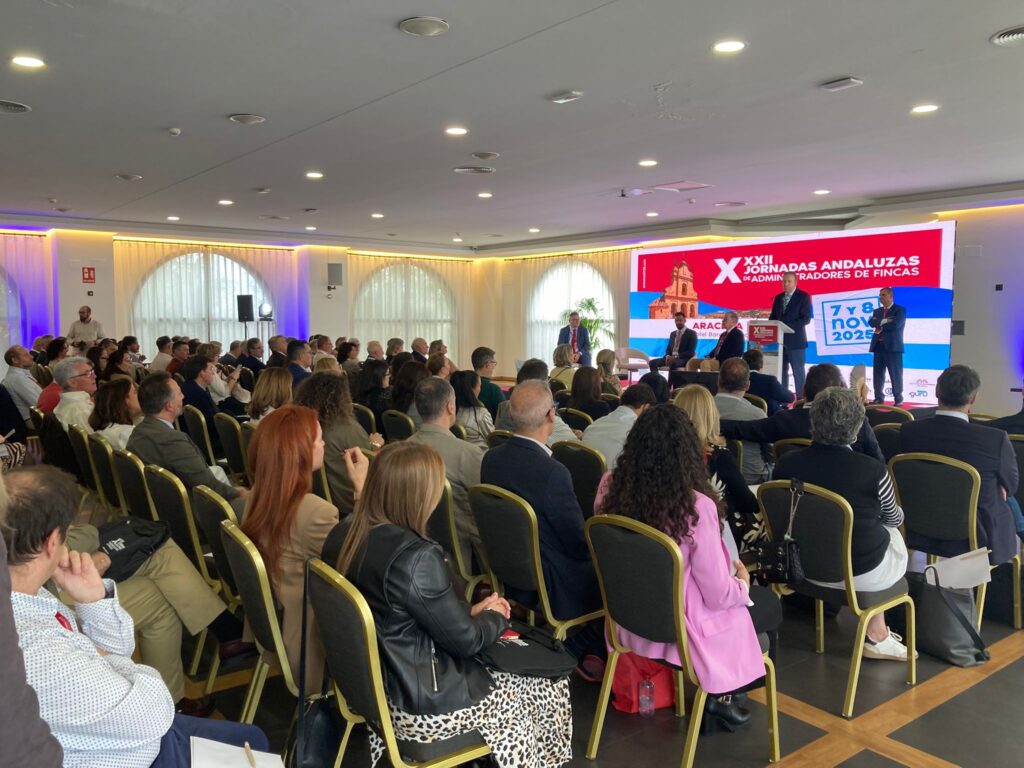 Las XXXII Jornadas Andaluzas de Administradores de Fincas reúnen en Aracena (Huelva) a 200 especialistas